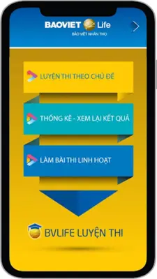 BVLife Luyện thi android App screenshot 7